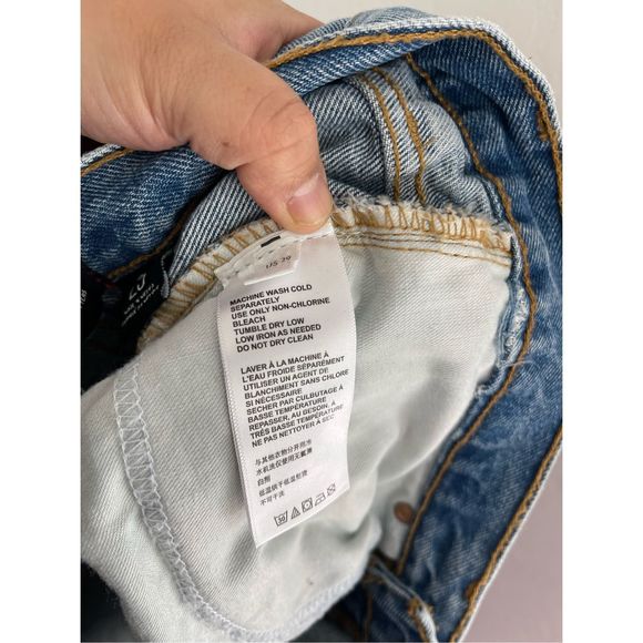 URBAN OUTFITTERS BDG Slim Stacked Jeans Size 29 - Picture 7 of 10